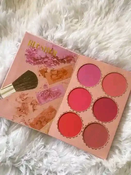 Rosy Blush Palette — พาเลตต์บลัชออนโทนชมพู