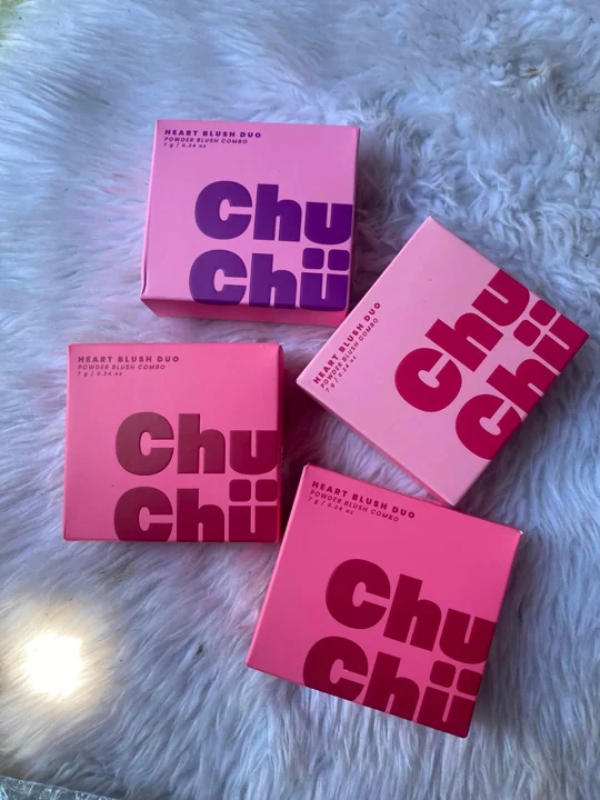 Chu Chu Blush — บลัชออนในแพ็กเกจสีชมพู