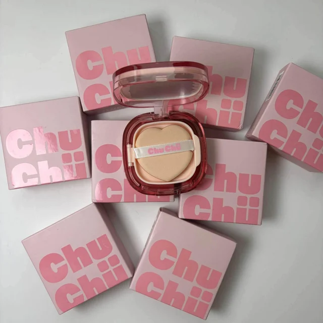 Chu Chu Cushion — คุชชั่นพร้อมตลับและพัฟ